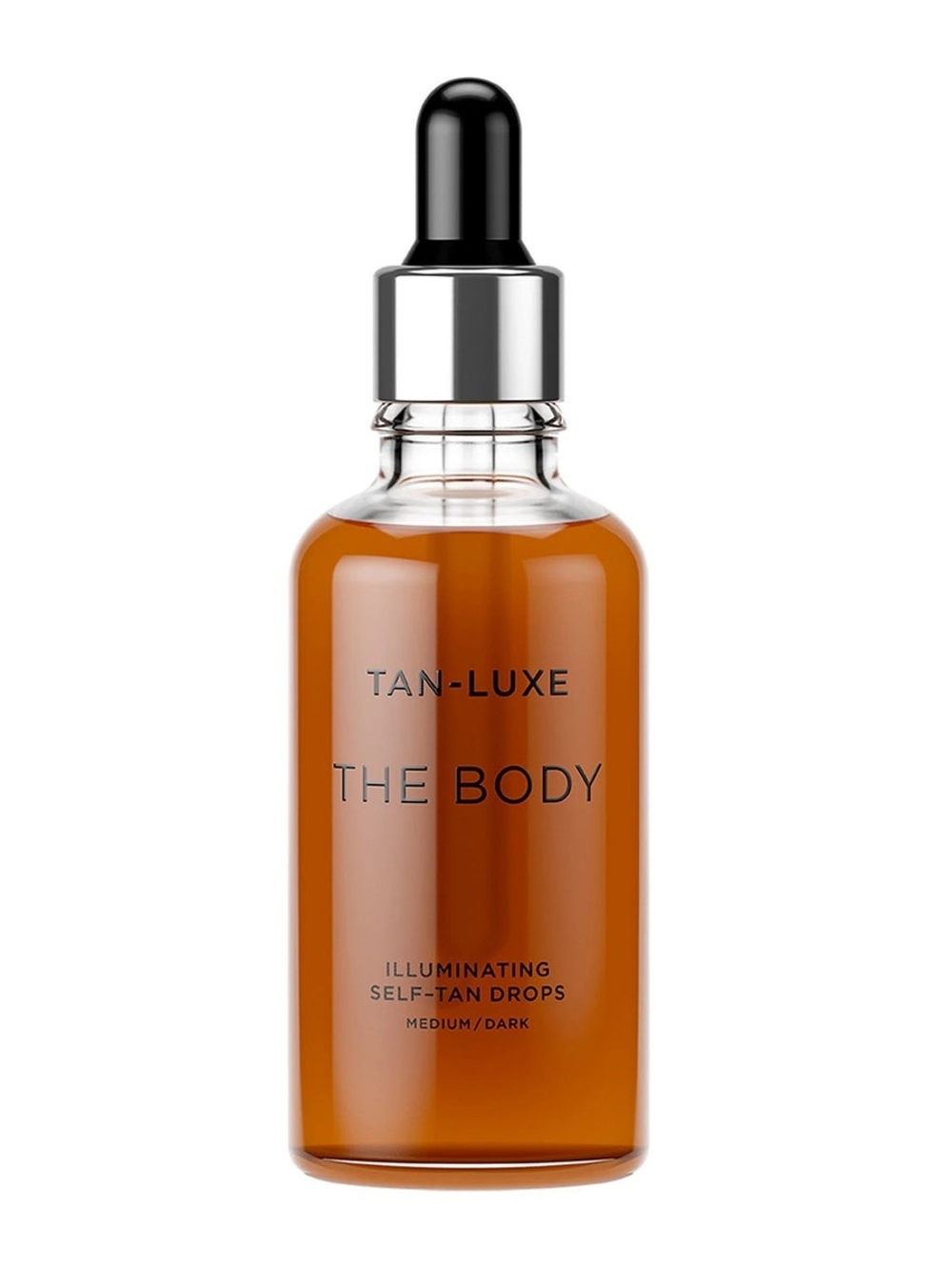Tan-Luxe The Body Illuminating Self-Tan Drops — Medium/Dark Brown